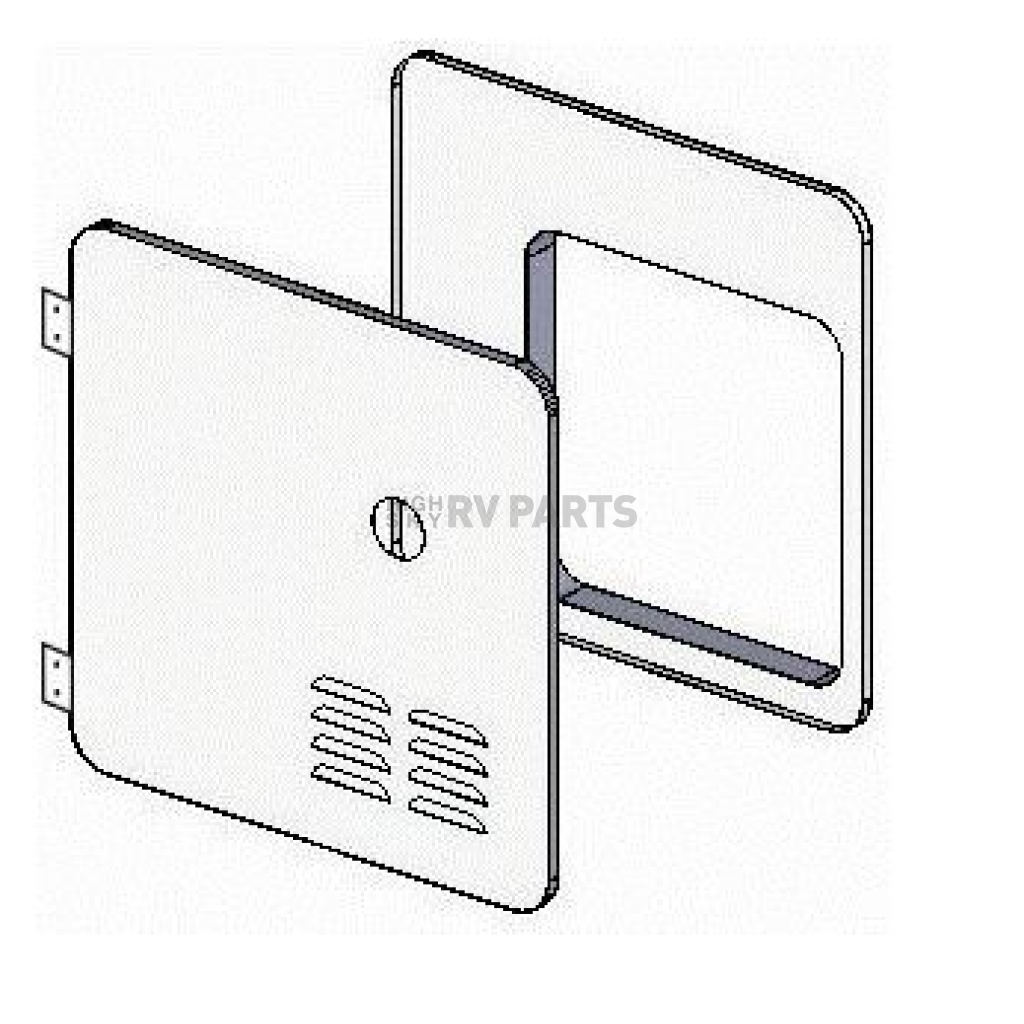 Girard Water Heater Access Door 2GWHDAS10